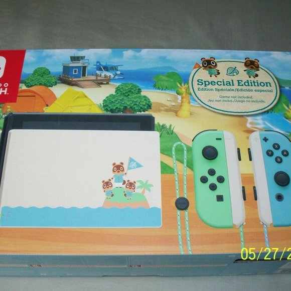 Nintendo Switch Animal Crossing: New Horizons Limited Edition Console SOLD - Picture 7 of 8